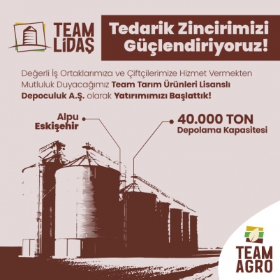 Alpu Eskişehir'e 40.000 TON Kapasiteli Depo Yatırımı