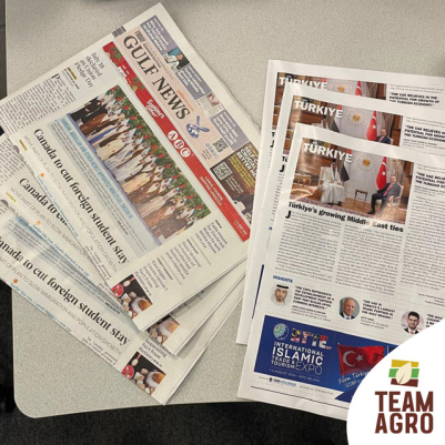 Gulf News'te Team Agro'ya Yer Verildi!